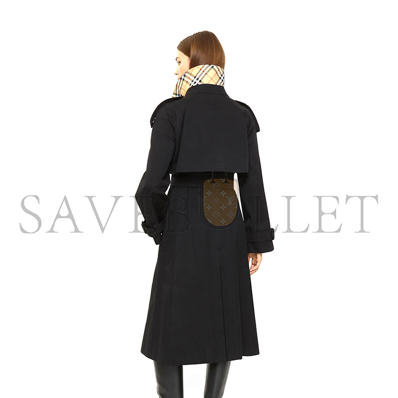 Bv*b*rry long gabardine fitzrovia trench coat 81207021